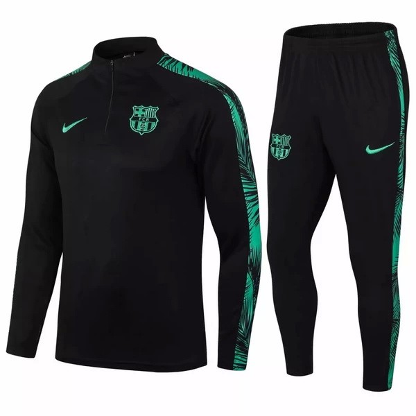 Chandal Barcelona 2021/22 Negro Verde